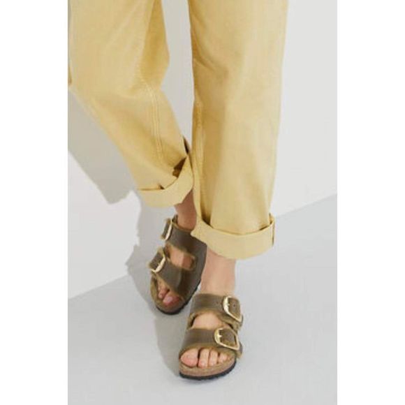Birkenstock Arizona Big Buckle Shearling Size 40 - Picture 1 of 11